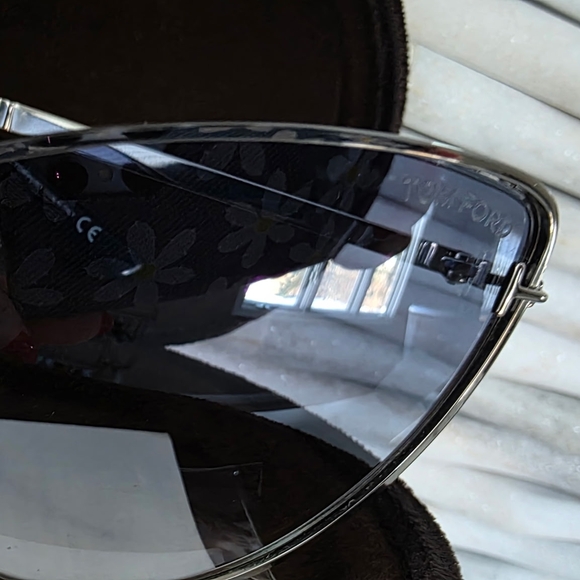 Tom Ford Silver Sunglasses - Picture 2 of 10